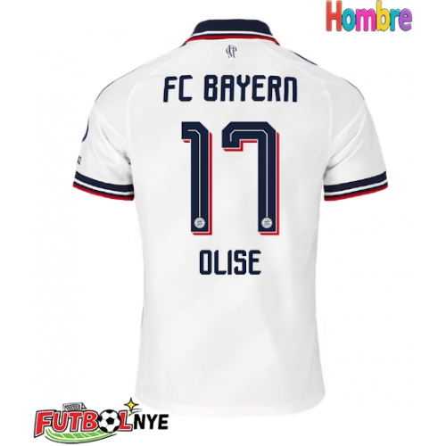 Camiseta Bayern Munich Michael Olise #17 Visitante Equipación 2026-27 manga corta